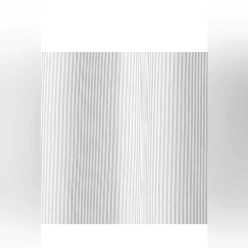 mDesign White Shower Curtain 72”x72” Excellent Condition (No Hooks)